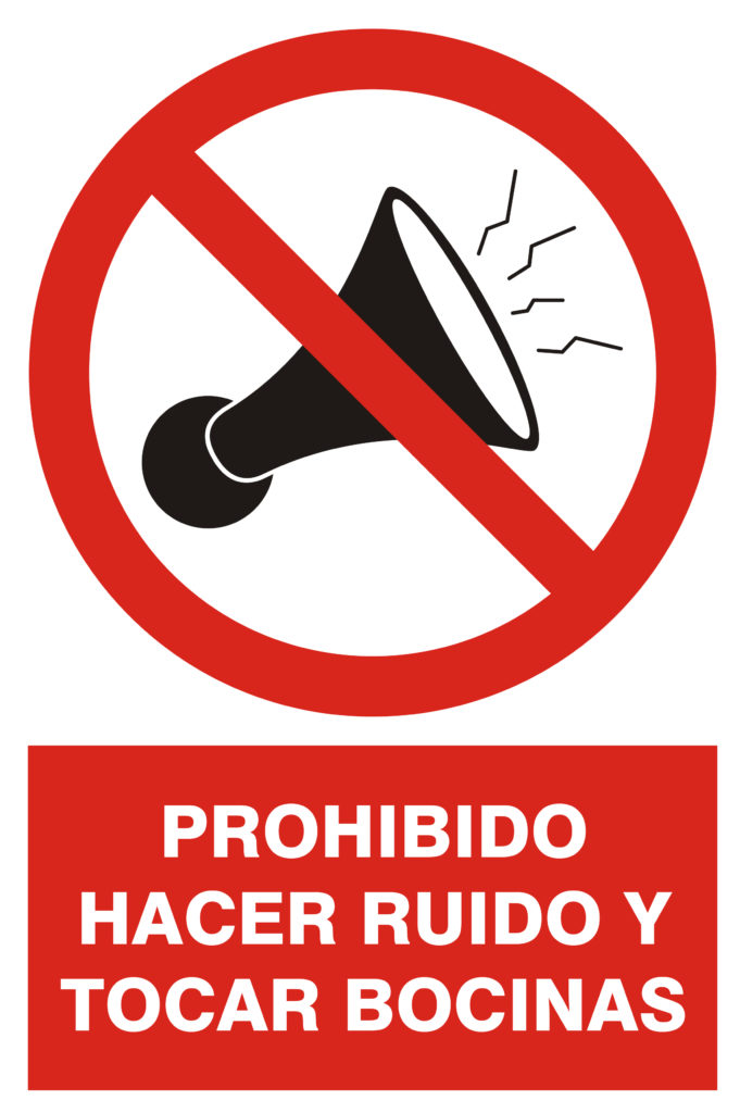 Prohibido Hacer Ruido Y Tocar Bocinas Pararrayos